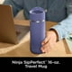 thumbnail image 2 of Taza de viaje Ninja Sip Perfect, 473 ml, acero inoxidable, color morado, 2 of 7