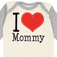 thumbnail image 4 of Inktastic I Love Mommy Heart Boys or Girls Long Sleeve Baby Bodysuit, 4 of 5