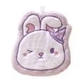thumbnail image 2 of Weloille 1 Piece Easter Hand Towel, Soft Absorbent Microfiber Hanging Towel, Reusable Lint Free Fast Drying Cloth, Suitable for Kitchen Bathroom Home Easter Gift Use, 2 of 6