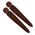 thumbnail image 2 of Wooden Burnisher for DIY Craft Practical Durable Brown Polishing Tool 2pcs, 2 of 4