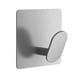 thumbnail image 1 of Nvzi Gancho adhesivo de acero inoxidable 304 sin agujeros de 4 piezas, gancho de acero inoxidable, gancho de baño de cocina, gancho de baño, gancho de toalla (plata), 1 of 5