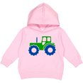 thumbnail image 2 of Inktastic Cute Green Tractor Toddler Hoodie, 2 of 4