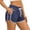Dark Blue, variant on Athletic Shorts for Women 2026 Summer Elastic High Waist Drawstring Workout Exercise Running Shorts with Pockets
