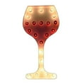 thumbnail image 1 of Iconics Decor td-50372 Icône de Verre à Vin Rouille 2 Pi - 24 x 12 x 4 Po, 1 of 1