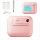 thumbnail image 1 of Cámara Digital de Impresión Instantánea HD 1080P para Niños, 1300 MAh, con Reproductor MP3 y 5 Juegos, Ideal Como Regalo de Cumpleaños para Niñas y Niños A, 1 of 5