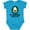 Turquoise, variant on Inktastic My Godmother Loves Me Godson Lion Boys Baby Bodysuit