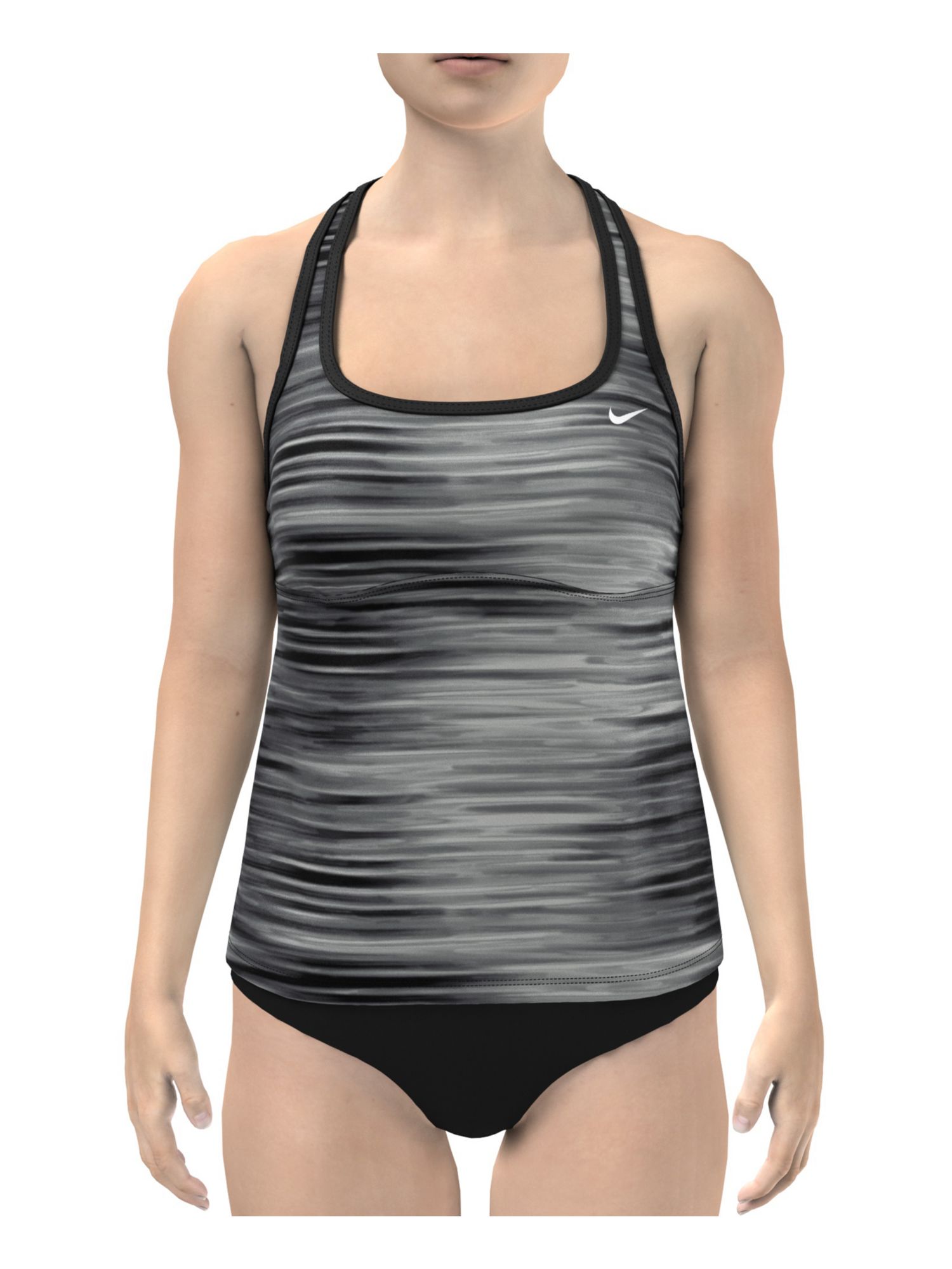 Women's Nike Layered Sport Tankini Top