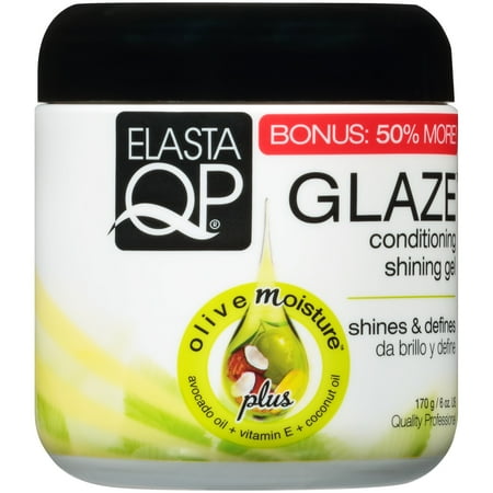 - Elasta QP?? Glaze??? Conditioning Shining Hair Gel 6 oz. Jar