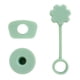 thumbnail image 1 of Juego Tapones A Prueba Derrames 1+2 () Verde, 1 of 9