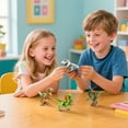 thumbnail image 5 of Fddxhl Dinosaur Toys Clearance, 16 Pieces Dinosaur Building Blocks Set for Kids Ages 4-8, B, 5 of 9