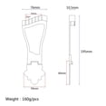 thumbnail image 2 of Golden Bridge Sailpiece Luthier Supply For Hollow Body Guitar Accesorio, 2 of 9