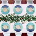 thumbnail image 7 of Ryvnso Mountain Night View Round Plate Mats Dining Table Placemat Set of 4 for Holiday Decoration, 7 of 7