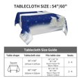 thumbnail image 7 of Wukai Christmas Fir Tree Waterproof Tablecloth for Kitchen Dining, Fits Square Tables for 2-4 Seats -60"x60", 7 of 7