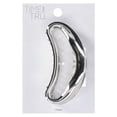 thumbnail image 3 of Time and Tru Women's Large Hair Claw Clip, Silvertone, 3 of 4