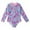 Mermaid Scale-Purple, variant on Bullpiano Mermaid Scale Long Sleeve Zipper One-Piece Swimsuit (Girl’s, Sizes 2-10 Years)