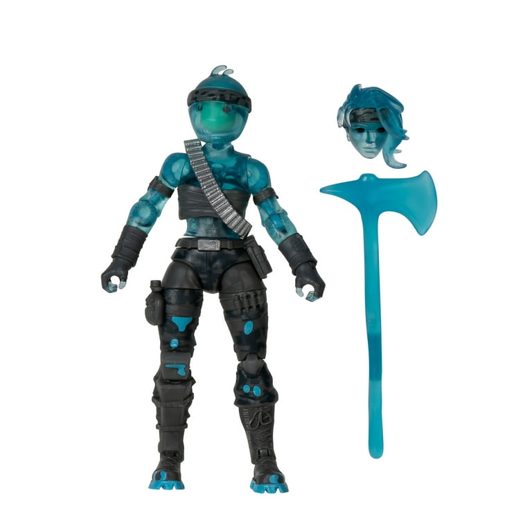  Fortnite Solo Mode 4-inch Sludge Figure & Shark Upgrade Set:  Articulated, Collectible Accessories : Toys & Games