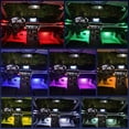 thumbnail image 2 of Luz de ambiente LED para automóvil, luz de control por voz para automóvil, luz de ambiente para automóvil, suministros de modificación de molduras interiores, luz de ambiente para suela de automóvil, 2 of 5