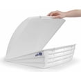 thumbnail image 2 of Camco Aero-flo RV Roof Vent Cover - White, Resin (40421), 2 of 5