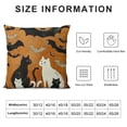 thumbnail image 5 of SHANXI Halloween Pillow Covers Halloween Pillowcase Holiday Farmhouse Throw Pillows Indoor Outdoor Couch Cushion Case for Home Sofa Decor 24x24in, 5 of 5
