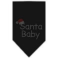 thumbnail image 2 of Christmas Pet and Dog Bandana Rhinestone, "Santa Baby", 2 of 9
