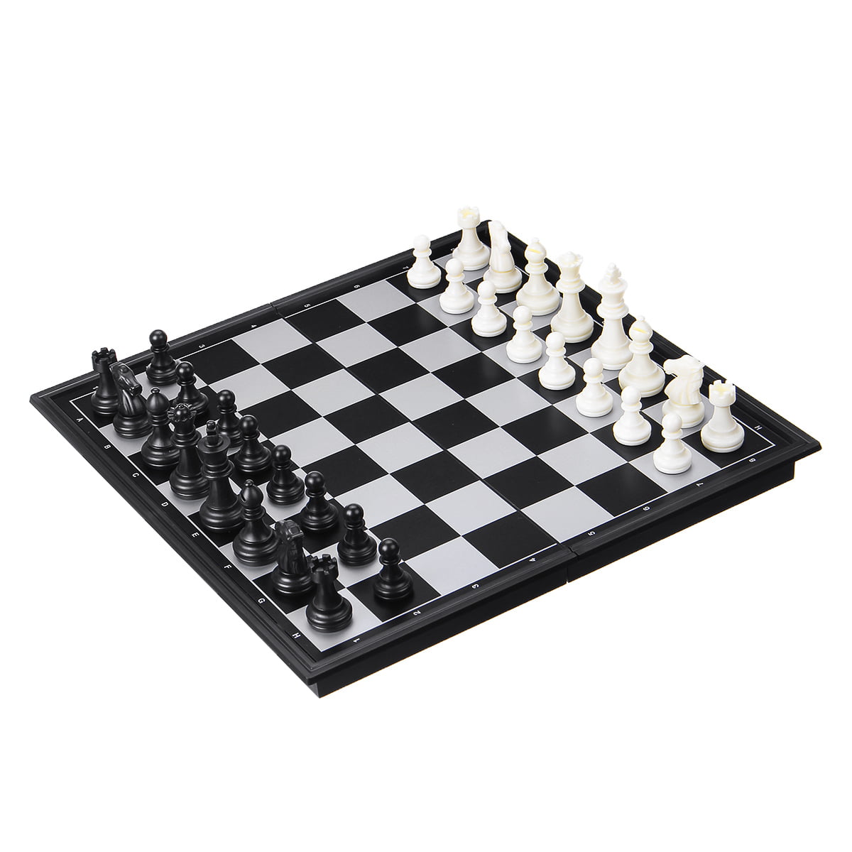 High-Quality Tournament Magnetic Travel Chess Set 4812-B Notation Middle size 
