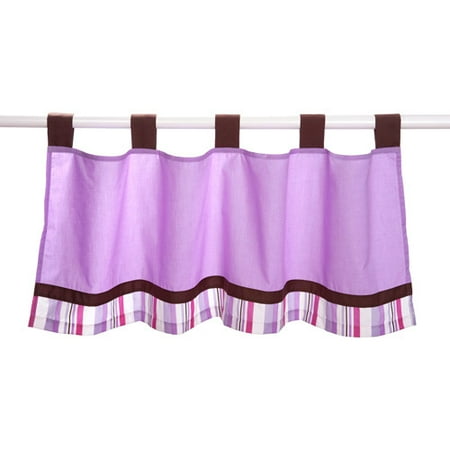 Sumersault - Dreamy Dots Valance, Lavender