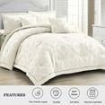 thumbnail image 2 of 2 Piece All Season Bedding Twin size Comforter Set, Ultra Soft Polyester Elegant Bedding Comforters, 2 of 5
