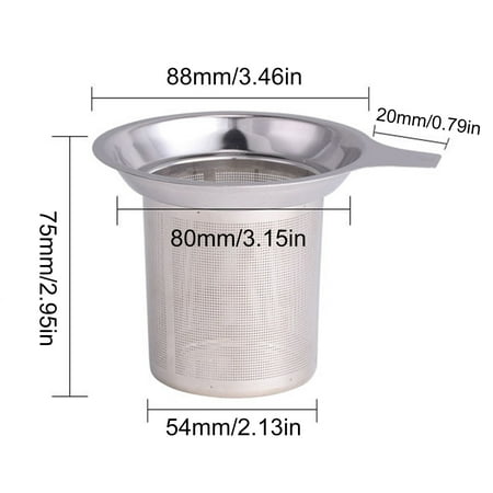 

MATHOWAL Multi Style Handle Tea Infuser Fine Mesh Coffee Filter Stainless Steel Tea Strainer Teapot Cup Hanging Loose Leaf Spice Leak New