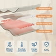 thumbnail image 5 of GARVEE Heated Electric Blanket Throw,50“x60" Soft Waffle Weave Fast Heating Throw,6 Heating Levels&4 Hours Auto Off,Khaki, 5 of 8