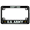 Black - Style 2, variant on [Officially Licensed Product] - Motorcycle Metal License Plate Frame with U.S. Army Dad Design - Black