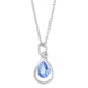thumbnail image 1 of Collar para Mujer con Cristal Fino Swarovski Drop– Bañado en Rodio- Collar Elegante y Brillante-Collares de Mujer de Moda- Joyería para Mujer de Moda- Regalo especial Ortiz Espinosa Temporada, 1 of 4