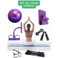 thumbnail image 5 of Kit de Tapete de Yoga SEGOS con Cuerda Ligas Pelota y 5 Bandas de resistencia, 5 of 5
