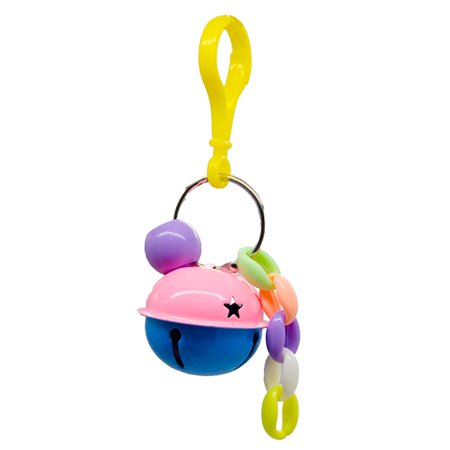 Bird Hanging Bell Toy - Bird Chewing Parrot Hammock Swing , Random,
