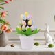 thumbnail image 4 of Artificial Easter Eggs Potted Easter Decor Foam Easter Eggs Pot Easter Eggs Bonsai For Indoor, 4 of 6