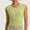 Green, variant on TIANZEN Men's Solid Color Sleeveless Vest For Outdoor And Home Casual Wear Adjustable Tops for Women Pack Athletic Tops for Women Pack Shiny Top Women