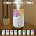 thumbnail image 6 of Iceberg aromatherapy humidifier, atmosphere light humidifier, multi-color changeable, desktop humidifier, 6 of 7