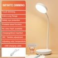 thumbnail image 4 of XZNGL Small Table Lamps for Small Spaces Led Desk Lamp, Table Lamp, Desk Lamps for Home Office, 3 Brightness Level with Usb Charging Port, Desk Light with Adjstable Gooseneck for Readin, 4 of 9