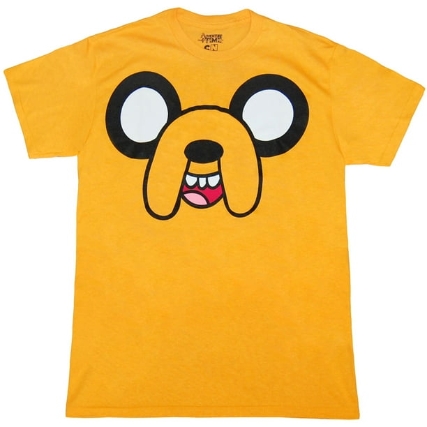 Adventure Time - Adventure Time Jake Face T-Shirt - Walmart.com ...