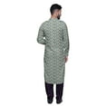 thumbnail image 5 of Atasi Classic Collar Long Sleeve Mens Pathani Kurta Salwar Wedding Kurta Set, 5 of 5