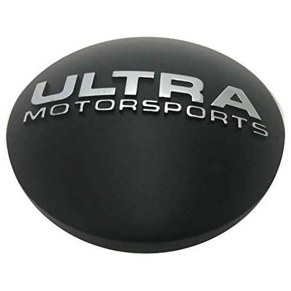 Ultra Motorsports Matte Black Wheel Center Cap Qty 1 Pn: 89-9450SB