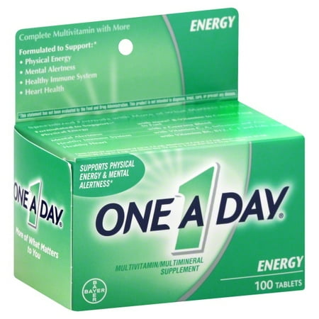 One A Day All-Day Energy (100 Count) Multivitamin Tablets