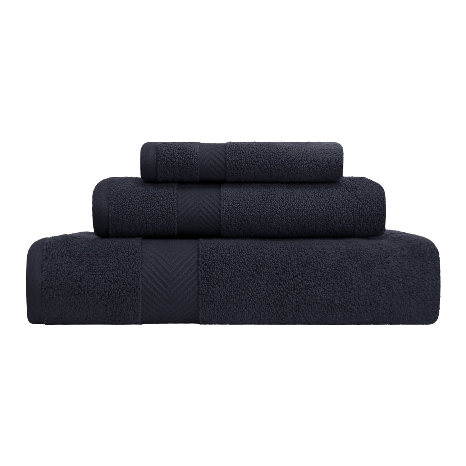 Superior 100 Zero Twist Cotton Super Soft and Absorbent 3PC Towel Set