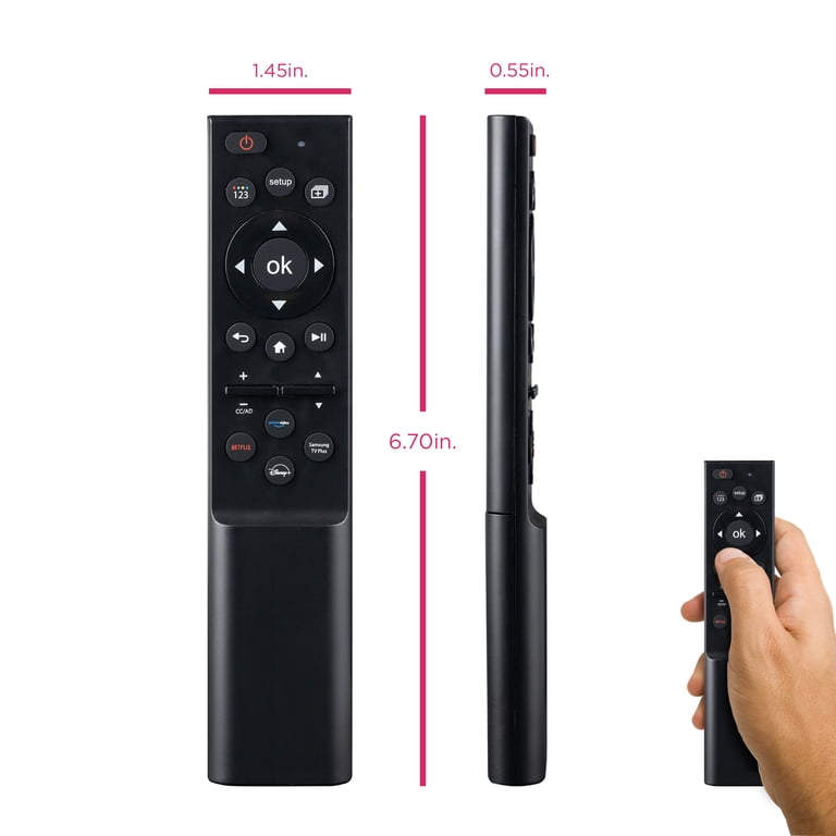 Samsung Smart TV Replacement Remote Control with App Hotkeys photo 5