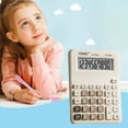 thumbnail image 1 of karymi Calculator For Elementary School Mathematics Textbook Synchronous Computer 10 Digit Display Portable Desktop Silent Battery Model Up to 45% off, 1 of 7