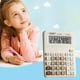 thumbnail image 1 of Calculadora para estudiantes de matemáticas de primaria, calculadora sincrónica con pantalla de 10 dígitos, portátil, de escritorio, silenciosa, con batería., 1 of 7
