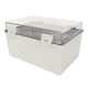 thumbnail image 2 of Caja De Distribución De Plástico Transparente Ingeniería Para El Hogar Caja Impermeable Al Aire Libre Hebilla Caja Base De Fábrica Caja De Agua Y Electricidad A Prueba De Lluvia E Impermeable 300 * 20, 2 of 14
