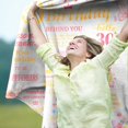 thumbnail image 6 of 18th Birthday Gifts for Girls,Birthday Gifts for 18 Year Old Girl 18th Birthday Decorations Blanket Best Gifts Presents for 18 Year Old Girl Teen Girl Throw Blankets 50"X60", 6 of 6