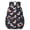 Unicorn and Colorful, variant on Unicorn and Star Black Pattern 17" School Backpacks for Teens,Waterproof Oxford Fabric,S-Shape Padded Straps for School,Travel,Hiking,Camping