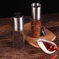 thumbnail image 2 of 2PCS Pepper Grinder Set, Salt Mill Set, 2 Piece Adjustable Grinders, Adjustable Coarse Salt Spice Grinder, Home Kitchen Gift, 2 of 5
