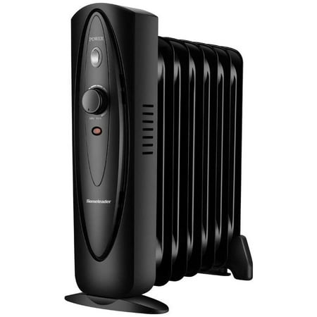 Mini Oil Filled Heater, Adjustable Temperature Compact and Slim Portable Space Heater, Electric Personal Heater, Portable Overheating Prote